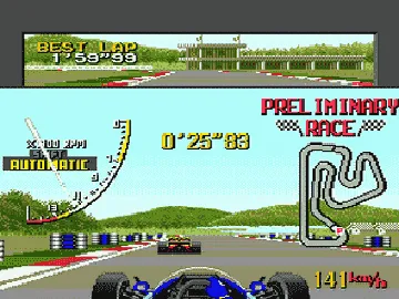 Ayrton Senna's Super Monaco GP II (Japan, Europe) (En,Ja) screen shot game playing